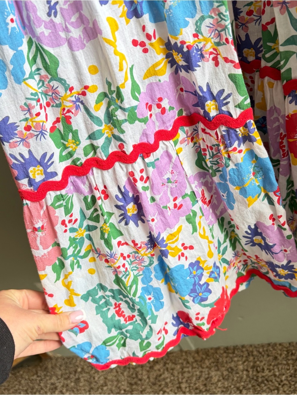 Ro's Garden Jasmin Maxi Floral Dress - Small - Picture 3 of 7